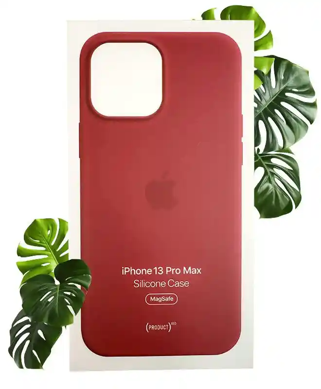 

Чохол Apple Silicone Case with MagSafe (Red) для iPhone 13 Pro Max