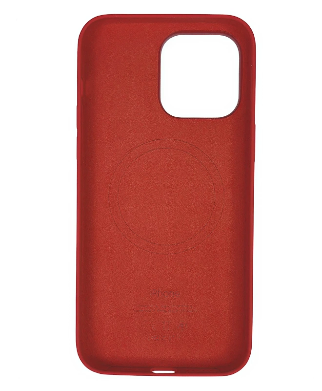 Чохол Apple Silicone Case with MagSafe (Red) для iPhone 13 Pro Max