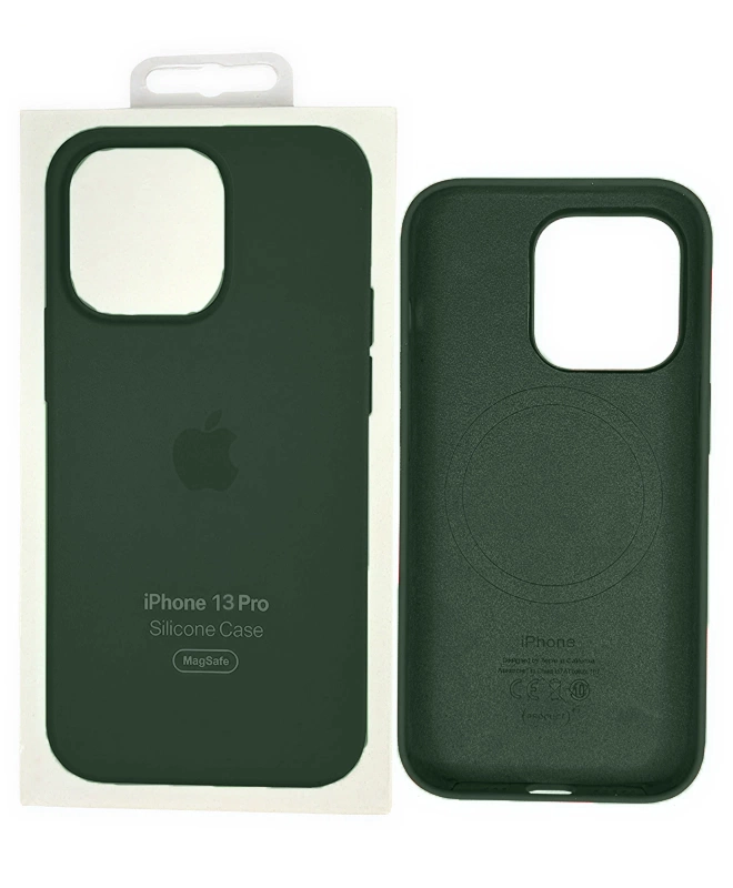 Чохол Apple Silicone Case with MagSafe (Eucalyptus) для iPhone 13 Pro