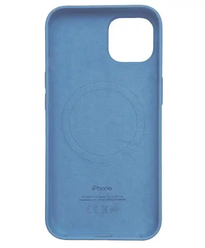 Чехол Apple Silicone Case с MagSafe (Blue Fog) для iPhone 13 на iCoola.ua