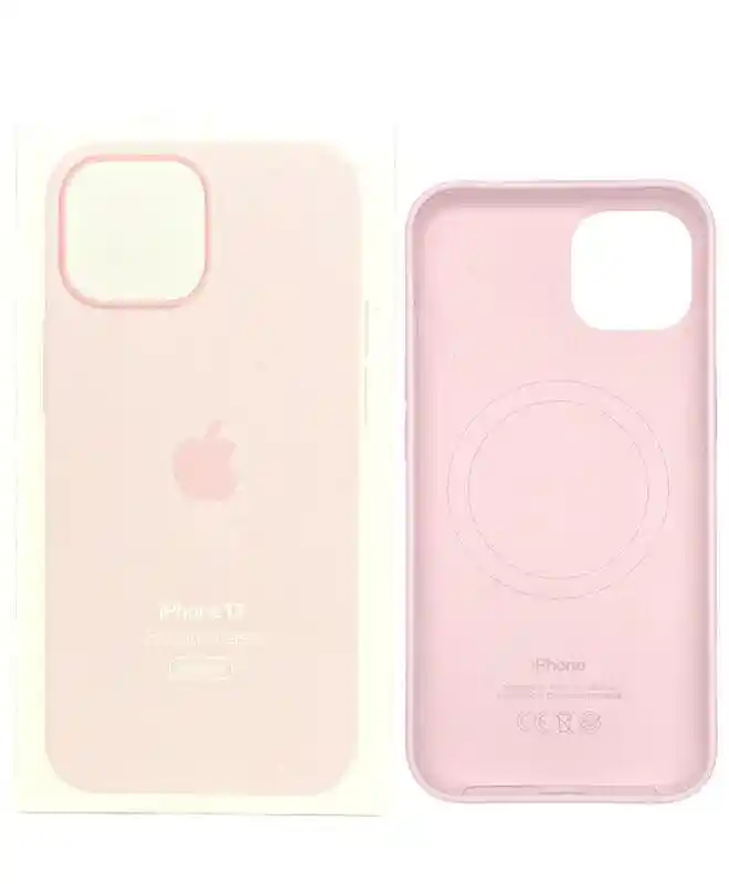 Чохол Apple Silicone Case with MagSafe (Chalk Pink) для iPhone 13 на iCoola.ua