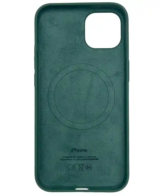 Чехол Apple Silicone Case with MagSafe (Eucalyptus) для iPhone 13 на iCoola.ua