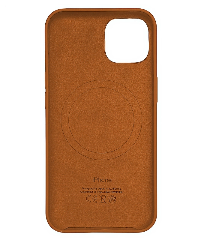 Чохол Apple Silicone Case with MagSafe (Golden Brown) для iPhone 13