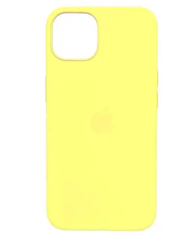 Чохол Apple Silicone Case with MagSafe (Lemon Zest) для iPhone 13 на iCoola.ua