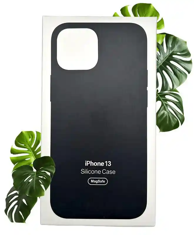 Чехол Apple Silicone Case with MagSafe (Midnight) для iPhone 13