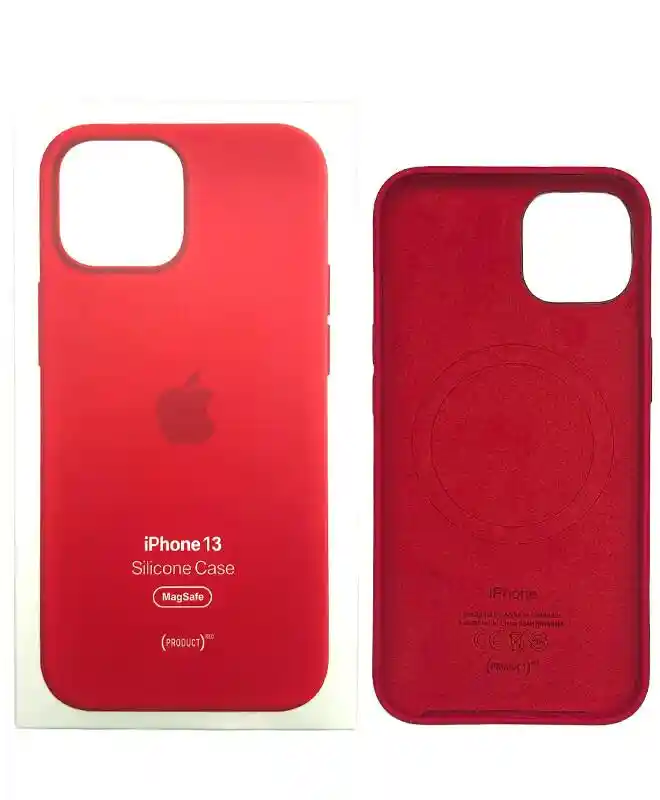 Чехол Apple Silicone Case with MagSafe (Red) для iPhone 13 на iCoola.ua