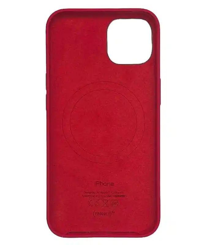 Чехол Apple Silicone Case with MagSafe (Red) для iPhone 13 на iCoola.ua