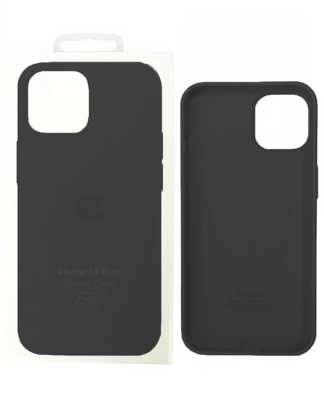 Чохол Apple Silicone Case with MagSafe (Midnight) для iPhone 14 Plus