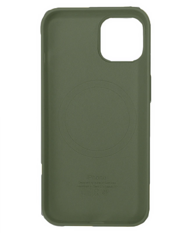 Чохол Apple Silicone Case with MagSafe (Olive) для iPhone 14 Plus