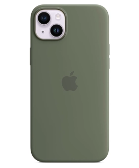 Купити Чохол Apple Silicone Case with MagSafe (Olive) для iPhone 14 Plus