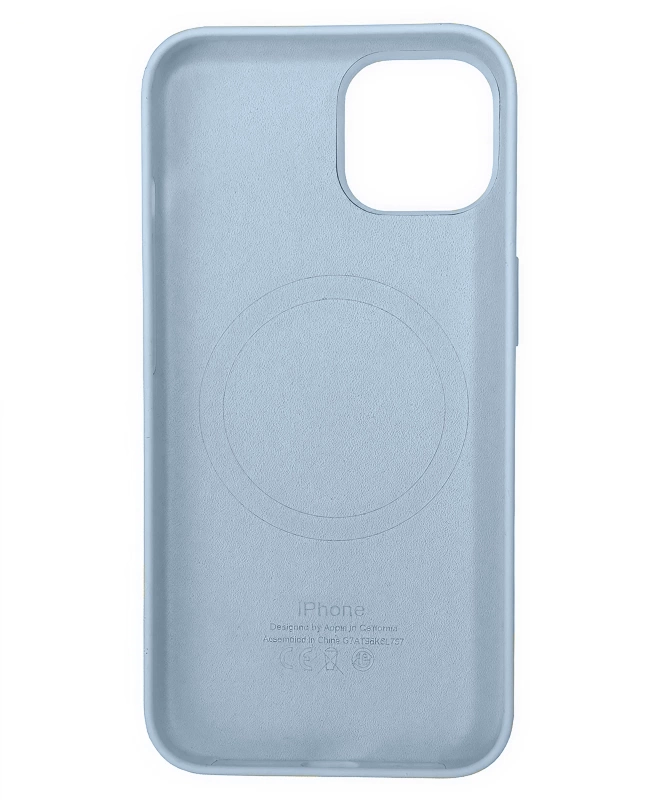 Чохол Apple Silicone Case with MagSafe (Sky) для iPhone 14 Plus
