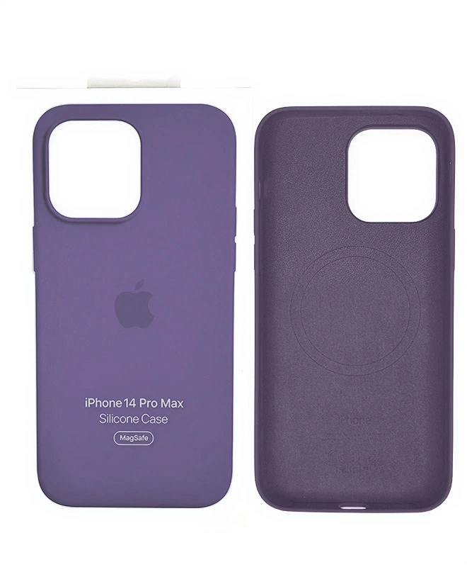 Чохол Apple Silicone Case with MagSafe (Iris) для iPhone 14 Pro Max