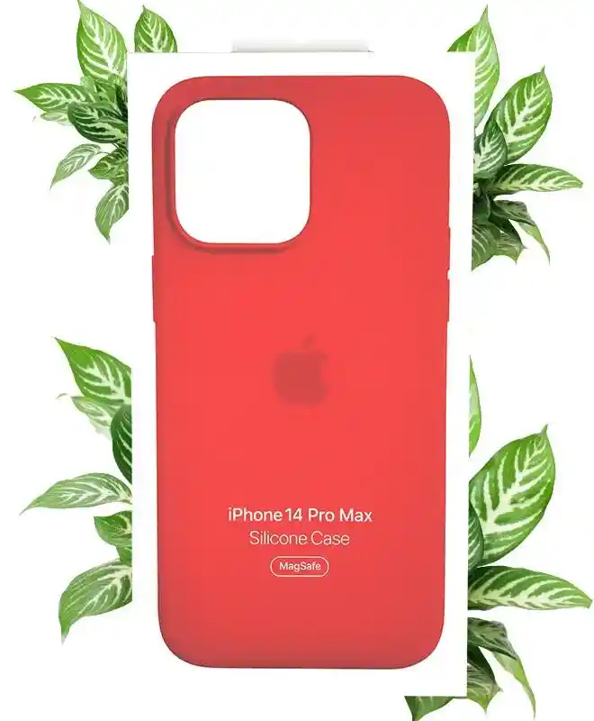 Чохол Apple Silicone Case with MagSafe (Red) для iPhone 14 Pro Max