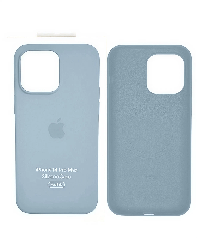 Чохол Apple Silicone Case with MagSafe (Sky) для iPhone 14 Pro Max