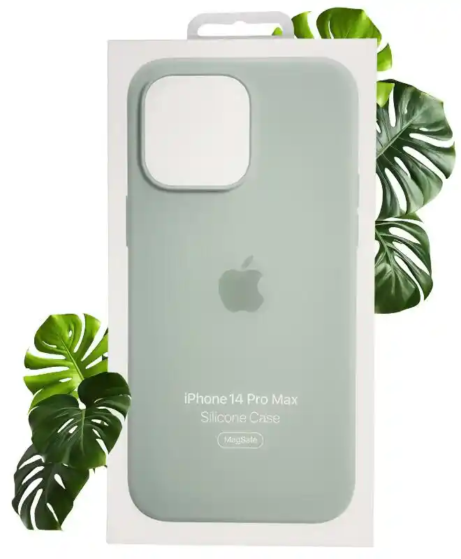 Чохол Apple Silicone Case with MagSafe (Succulent) для iPhone 14 Pro Max на iCoola.ua