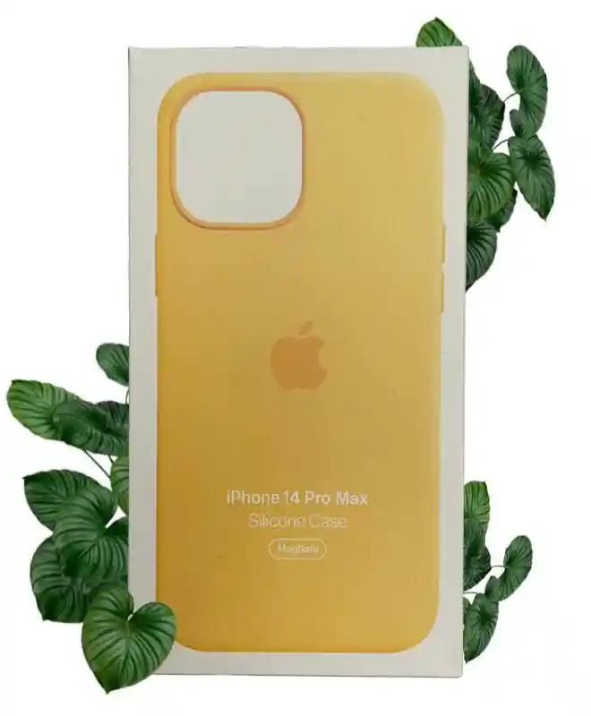 

Чохол Apple Silicone Case with MagSafe (Sunglow) для iPhone 14 Pro Max