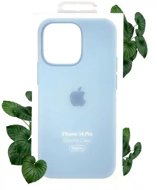 Чохол Apple Silicone Case with MagSafe (Sky) для iPhone 14 Pro
