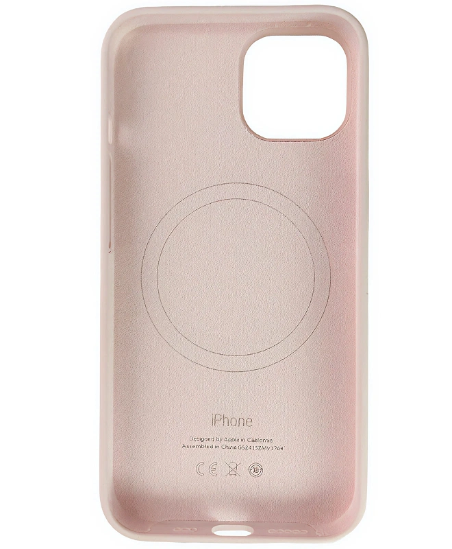 Чохол Apple Silicone Case with MagSafe (Chalk Pink) для iPhone 14