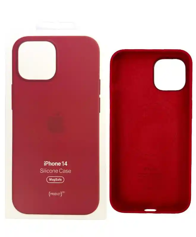 Чохол Apple Silicone Case with MagSafe (Red) для iPhone 14 на iCoola.ua