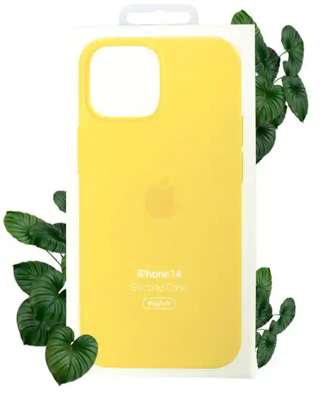 Чохол Apple Silicone Case with MagSafe (Sun Glow) для iPhone 14 на iCoola.ua