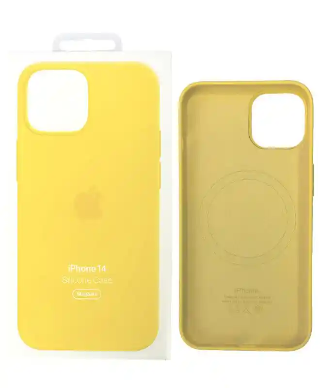 Чохол Apple Silicone Case with MagSafe (Sun Glow) для iPhone 14 на iCoola.ua