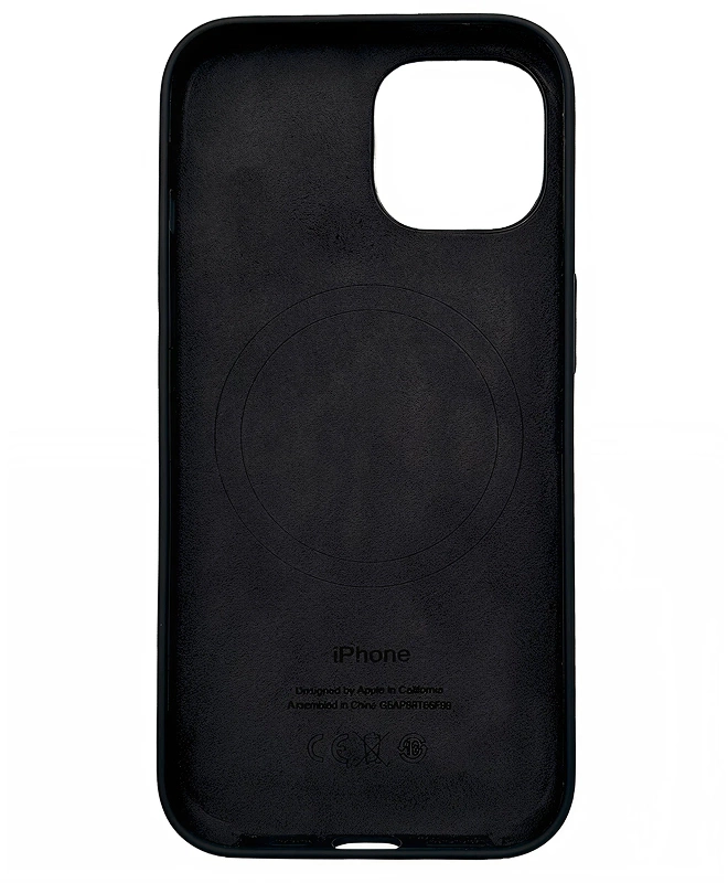 Чохол Apple Silicone Case with MagSafe (Black) для iPhone 15 Plus