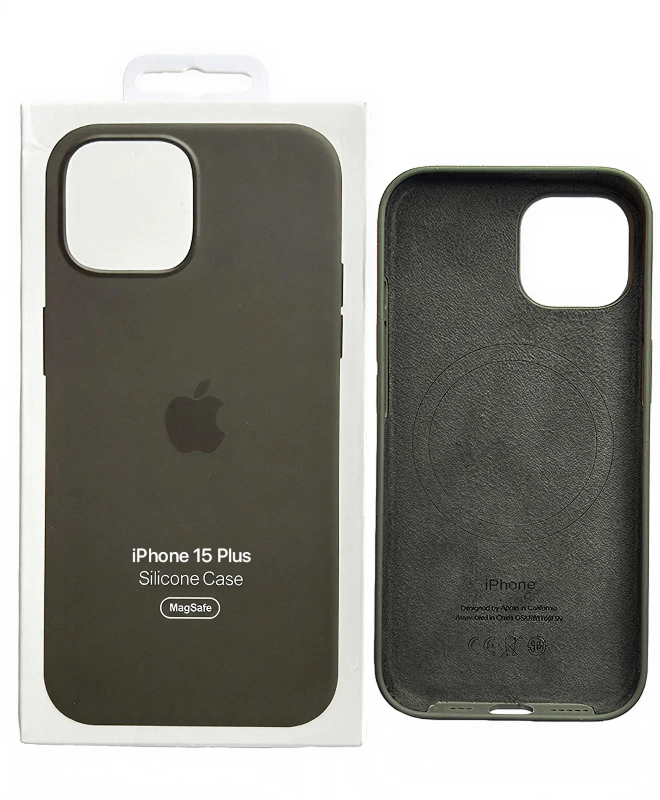 Чохол Apple Silicone Case with MagSafe (Clay) для iPhone 15 Plus