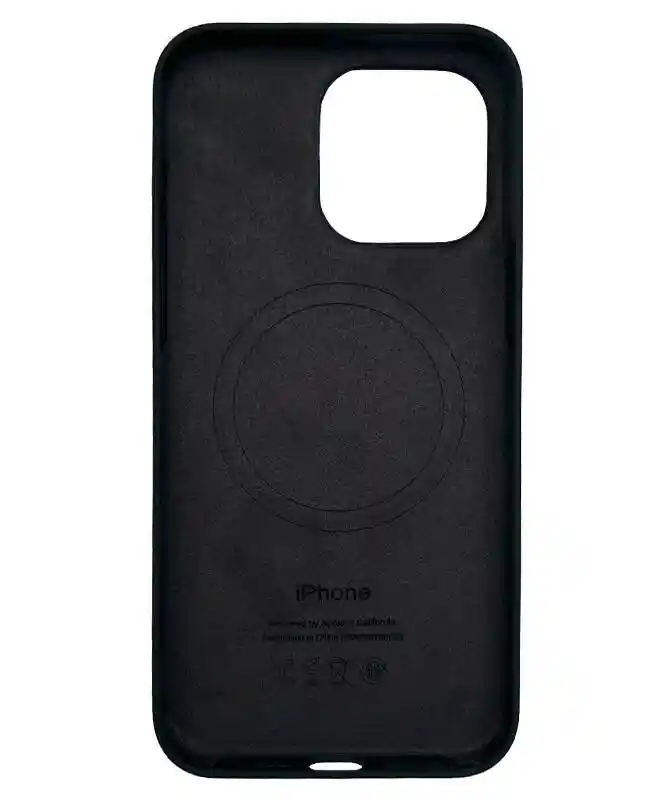 Чехол Apple Silicone Case с MagSafe (Black) для iPhone 15 Pro Max на iCoola.ua