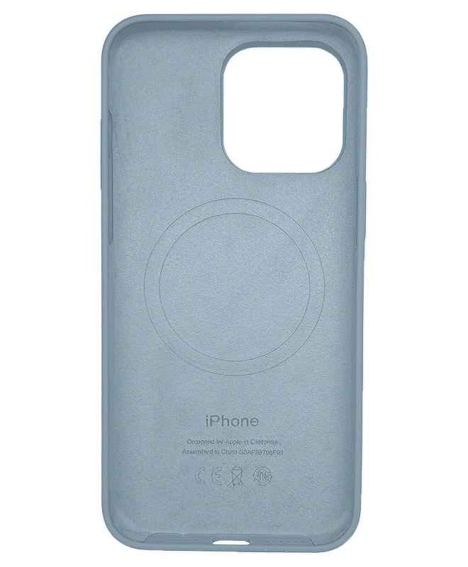 Чехол Apple Silicone Case с MagSafe (Light Blue) для iPhone 15 Pro Max