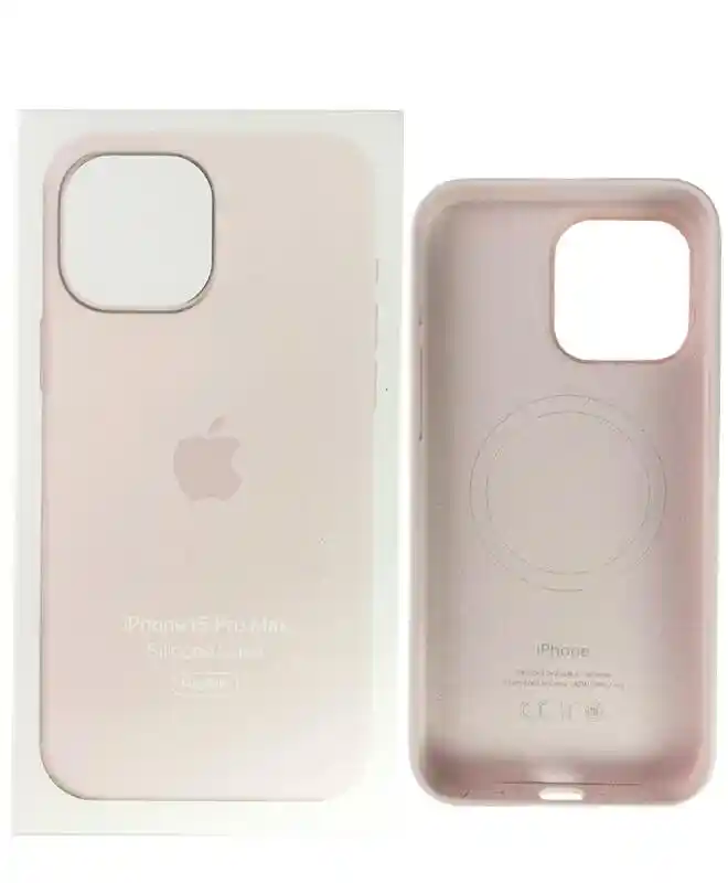 Чехол Apple Silicone Case с MagSafe (Light Pink) для iPhone 15 Pro Max на iCoola.ua
