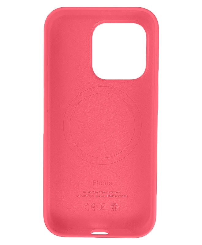 Чехол Apple Silicone Case с MagSafe (Pink) для iPhone 15 Pro Max