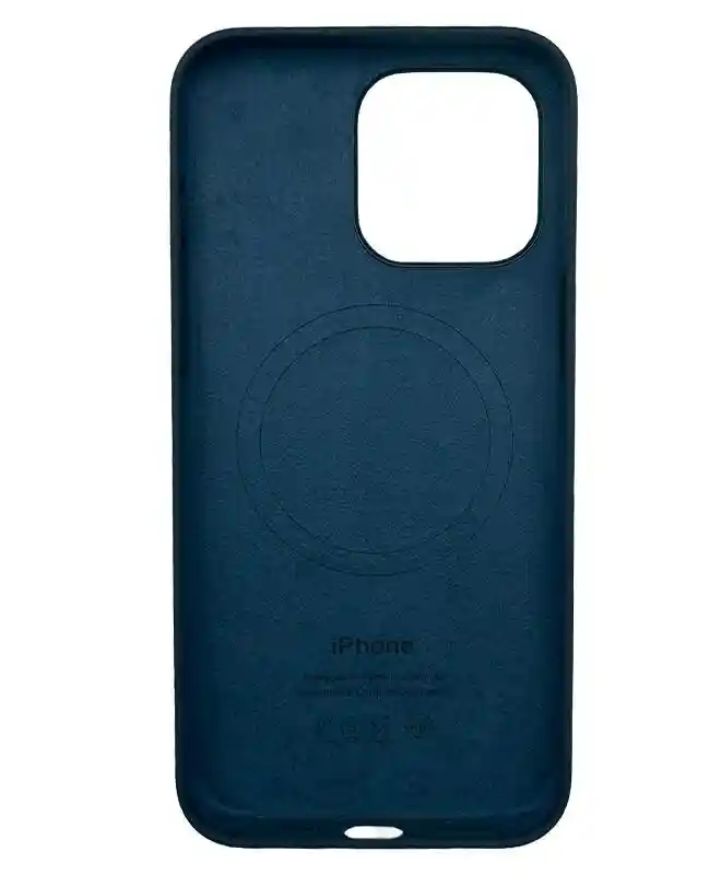 Чехол Apple Silicone Case с MagSafe (Storm Blue) для iPhone 15 Pro Max на iCoola.ua