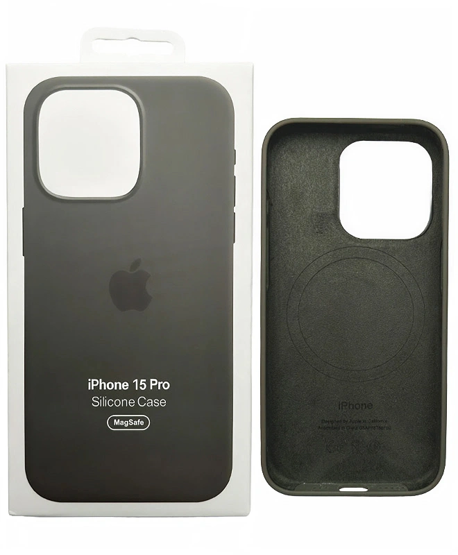 Чохол Apple Silicone Case with MagSafe (Clay) для iPhone 15 Pro