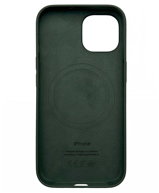 Чохол Apple Silicone Case with MagSafe (Cypress) для iPhone 15