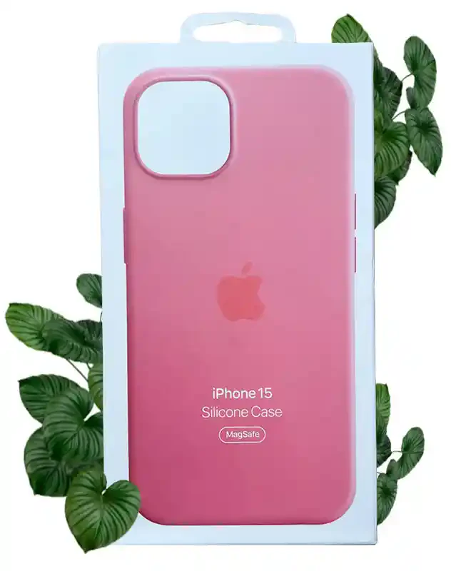 

Чохол Apple Silicone Case with MagSafe (Pink) для iPhone 15