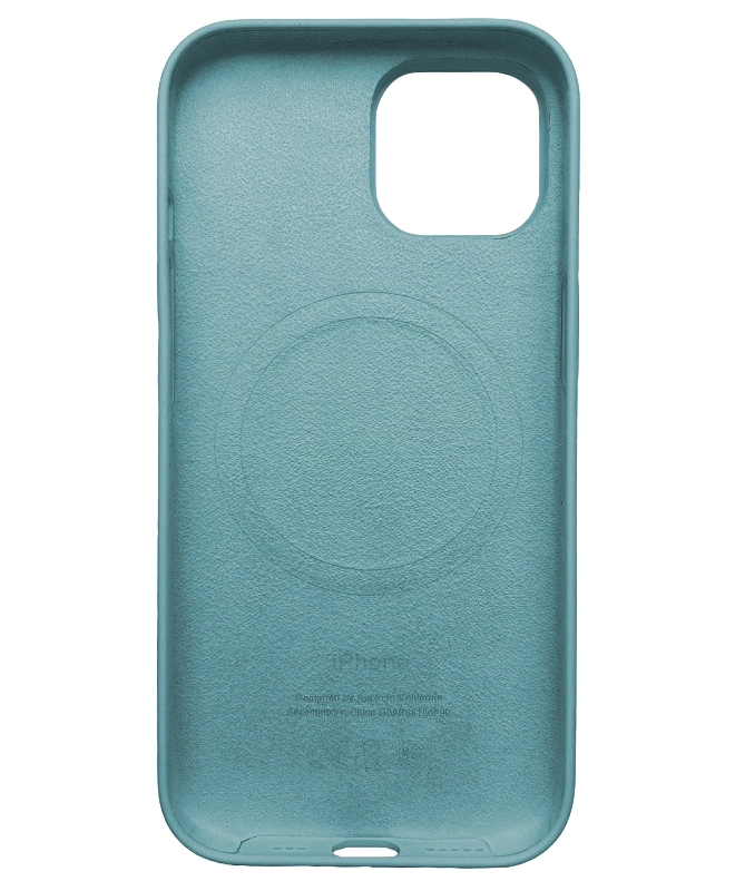 Чохол Apple Silicone Case with MagSafe (Soft Mint) для iPhone 15