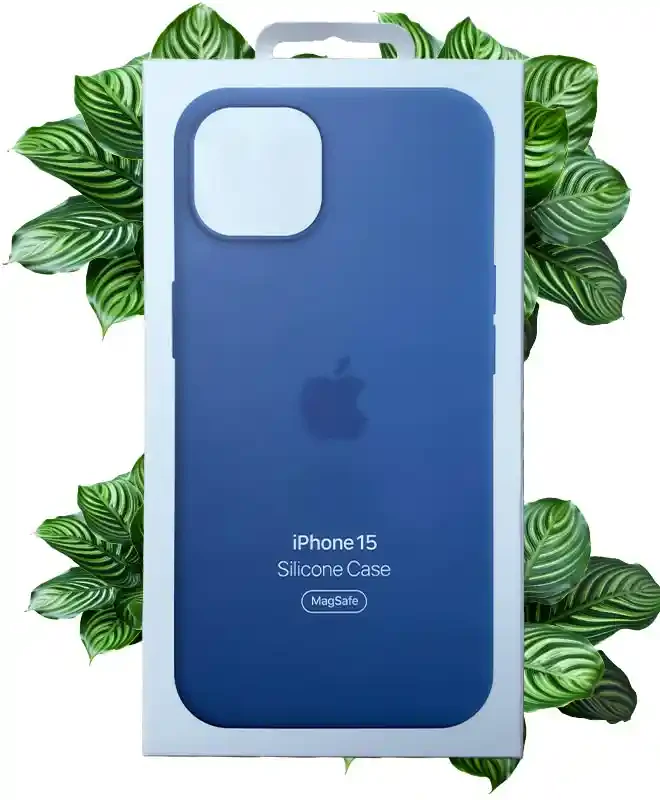 

Чохол Apple Silicone Case with MagSafe (Winter Blue) для iPhone 15