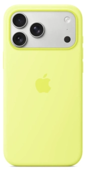Купити Чохол Apple Silicone Case with MagSafe (Neon Yellow) для iPhone 17 Pro Max