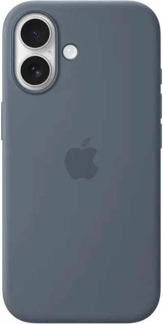 Чохол Apple Silicone Case with MagSafe (Anchor Blue) для iPhone 17