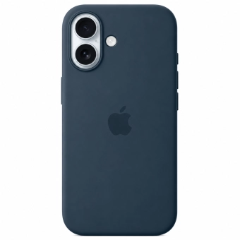 Купити Чохол Apple Silicone Case with MagSafe (Dark Blue) для iPhone 17