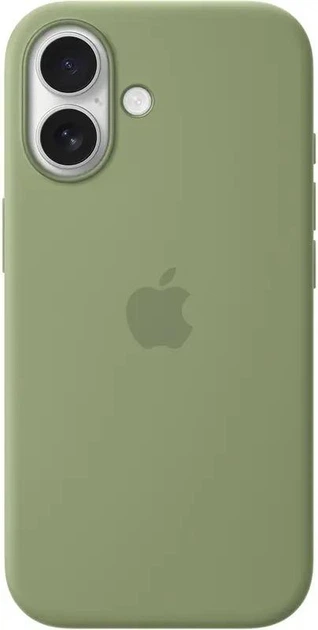 Чохол Apple Silicone Case with MagSafe (Light Moss) для iPhone 17