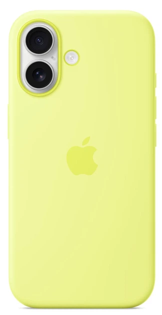 Купити Чохол Apple Silicone Case with MagSafe (Neon Yellow) для iPhone 17
