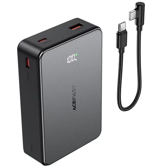Повербанк ACEFAST M29 20000mAh 22.5W Black (Чорний)