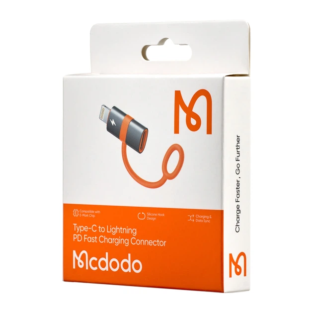 Перехідник Mcdodo Type-C to Lightning PD Fast Charging Connector 36W OT-0510 (Black)