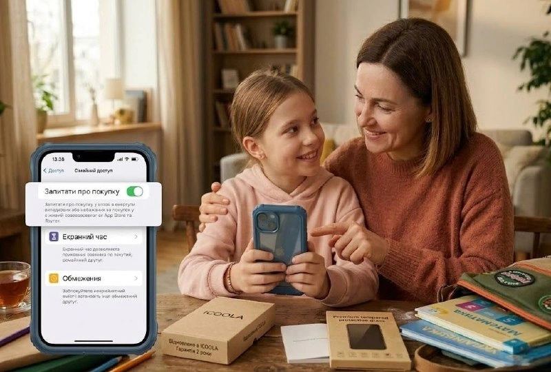 iPhone для дитини: контроль і спокій батьків