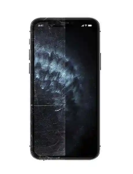 Полировка экрана iPhone X