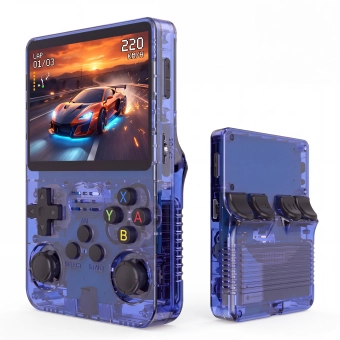 Купити Портативна ігрова приставка OEM R36S ArkOS 128GB (Blue) Blue.