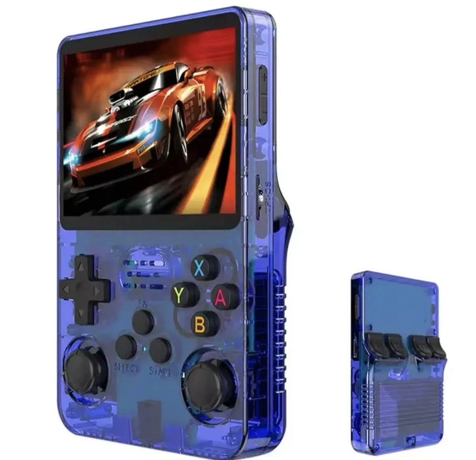 Купити Портативна ігрова приставка OEM R36S ArkOS 64GB (Blue) Blue.
