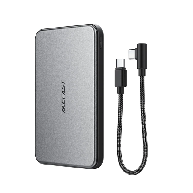 Повербанк ACEFAST Magnetic Wireless 5000mAh PD 20W (M30) Black