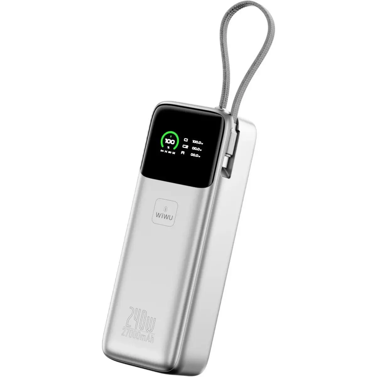 Power Bank WiWU Mega 27000mAh 240W PM201 (Silver)
